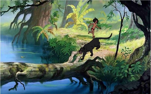Mowgli The Jungle Book Wall Poster For Room With Gloss Lamination M30 Paper Print