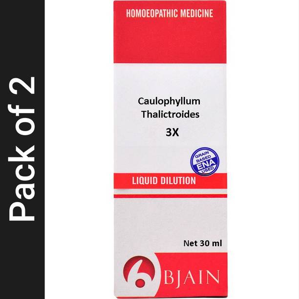 Bjain Caulophyllum Thalictroides 3X Dilution