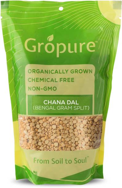 Gropure Organic Yellow Chana Dal