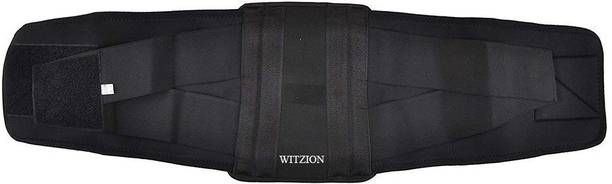 Witzion Contoured Lumbo Sacral Belt for Back Pain Relief & Support Dual Adjustable Straps Back / Lumbar Support
