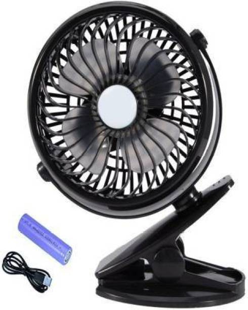 BSVR Clip Fan(360)Degree Rotate Fan 3 Mode Speed fan for Fan Speeds Control 678 109 Clip Fan(360)Degree Rotate Indoor, Outdoor Rechargeable Fan USB Fan, Rechargeable Fan