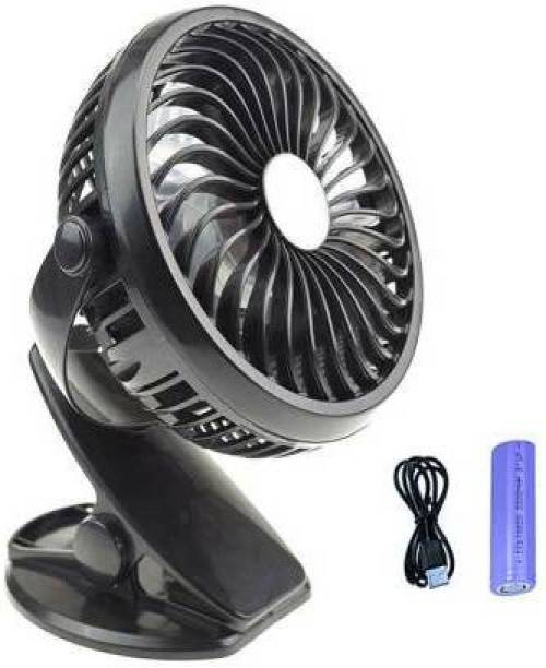 BSVR Clip Fan(360)Degree Rotate Fan 3 Mode Speed fan for Fan Speeds Control 678 106 Clip Fan(360)Degree Rotate Indoor, Outdoor Rechargeable Fan USB Fan, Rechargeable Fan