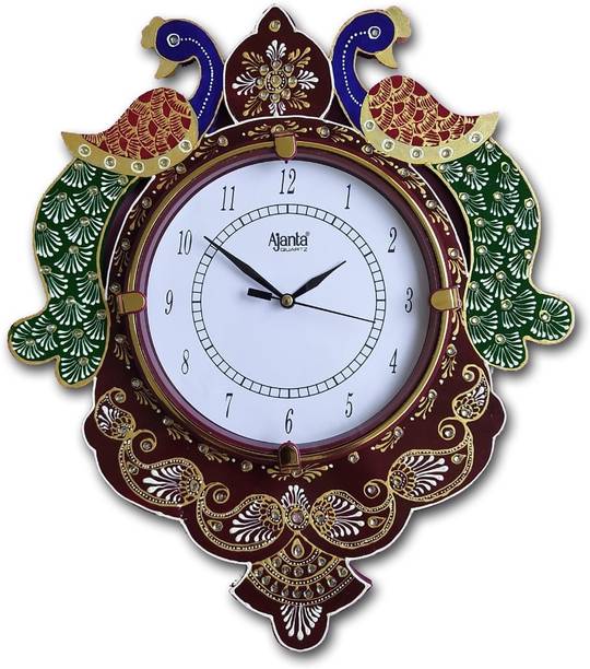 AJANTA Analog 36 cm X 31 cm Wall Clock