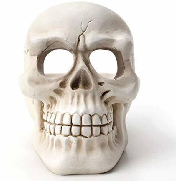 Inara White Polyresin Ashtray