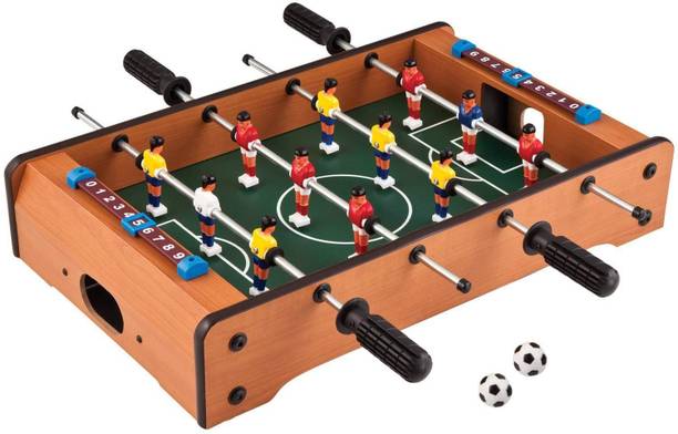 Zyamalox Foosball Table|Football Table Game Mini Football Game Board Foosball Table