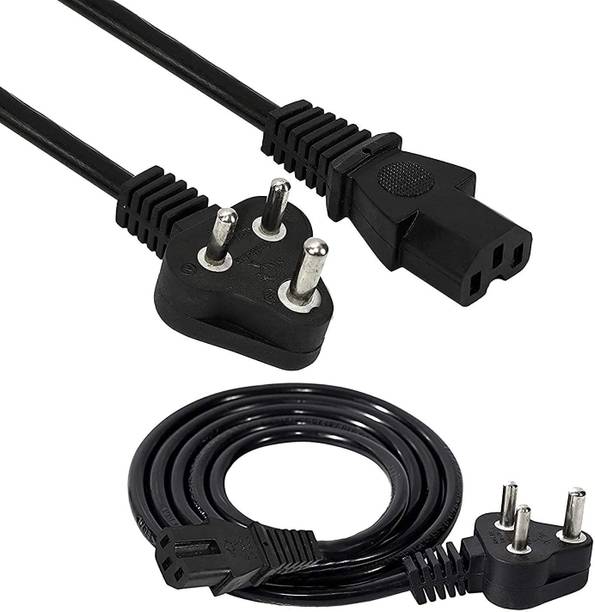 KC PRODUCTS Power Cord 1.5 m Power Cable Cord for Desktop PC and Printers/AMPIFIRE/SMPS/LED Light/Mug MACHIN Printing MACHIN/CPU/Monitor/LCD/LED New