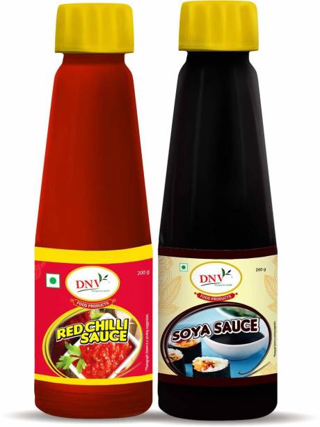 DNV Red Chilli and Soya Sauce Combo 200g Each Sauce