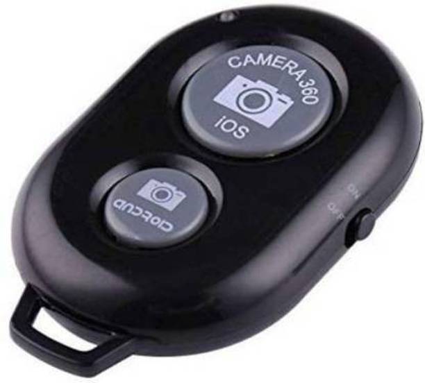 Vistook Wireless Bluetooth Shutter Remote Compatible Selfie Stick & Tripod  Camera Remote Control