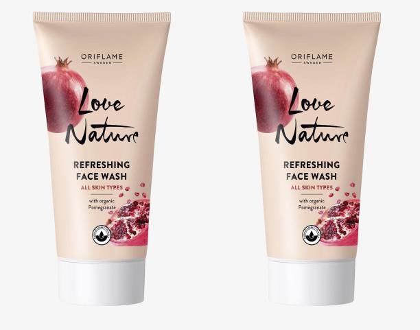 Oriflame Love Nature Refreshing Organic Pomegranate Face Wash