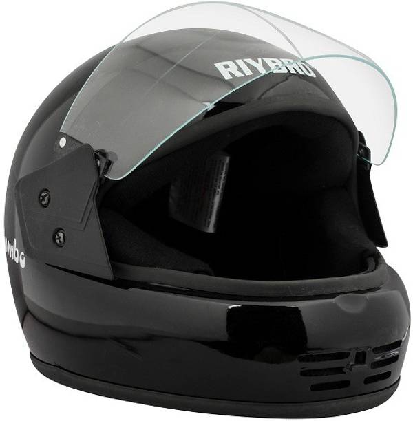Riybro Full Face ISI Marked with Adjustable strap fro Men & Women Bike & Scooty Riding Motorbike Helmet