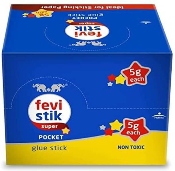 Pidilite Fevistik Glue Stick 5gm Pack of 20 Adhesive