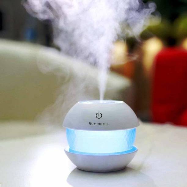 GVJ TRADERS Diamond USB Humidifier Aroma Diffuser Mist Fogger Air Humidifier Portable Room Air Purifier