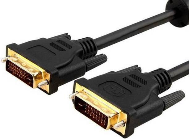 PAC DVI Cable 3 m 3 meter DVI-D 24+1 Male Gold Plated Dual Link