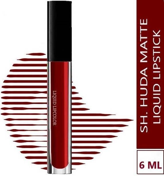 Sh.Huda Matte Mousse LongLasting Lip Cream Maroon Fantasy Magic Beauty Lipstick