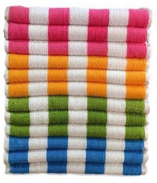 PRAZER Cotton 350 GSM Hand, Face Towel Set