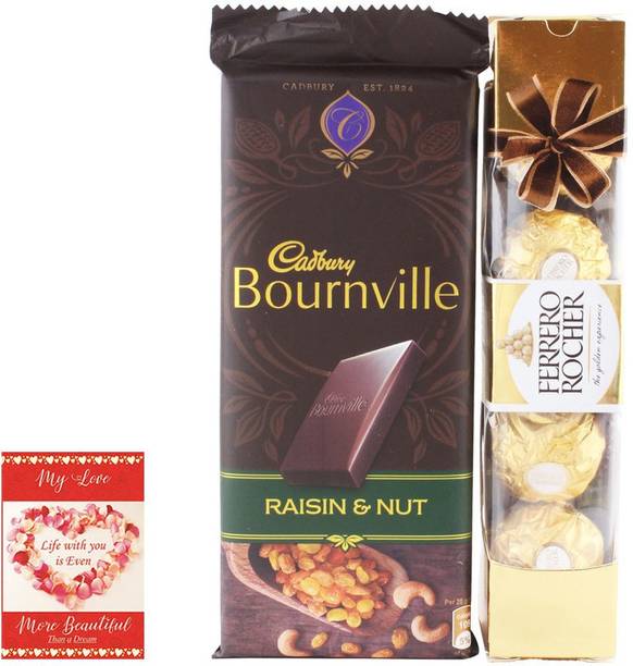 FERRERO ROCHER and Cadbury Chocolate Hamper Combo