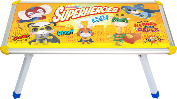 Desks Furniture Home Yellow Pororo Kids Activity Table with ...