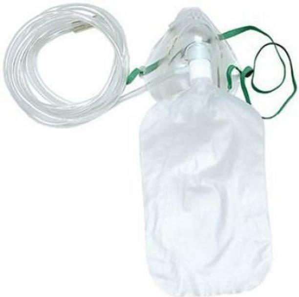 ZMR OVERSEAS High Concentration Oxygen Mask (Transparent, Free Size, Pack of 1)