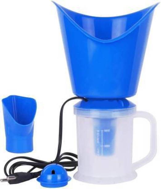Mojojojo 3 In 1 Extra Steam Vaporizer, Nose and Cough Steamer, Nozzle Inhaler and Vaporizer for Steam Inhalation (Blue) Vaporizer