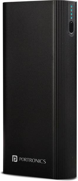 Portronics 20000 mAh 22.5 W Power Bank (Black, Lithium Polymer, F