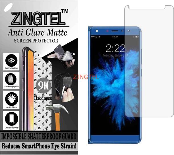 ZINGTEL Tempered Glass Guard for MOBISTAR X1 DUAL (Matt...