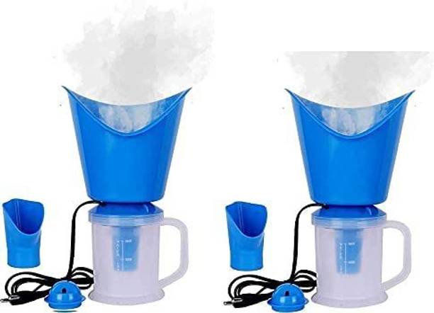 TASHAN WORLD 3 in1 Electric Vaporizer Machine For Nose Steam Inhaler For Cold And Cough Steamer, Spa, Face Steam for Facial (Random Color) Pack of 2 Vaporizer