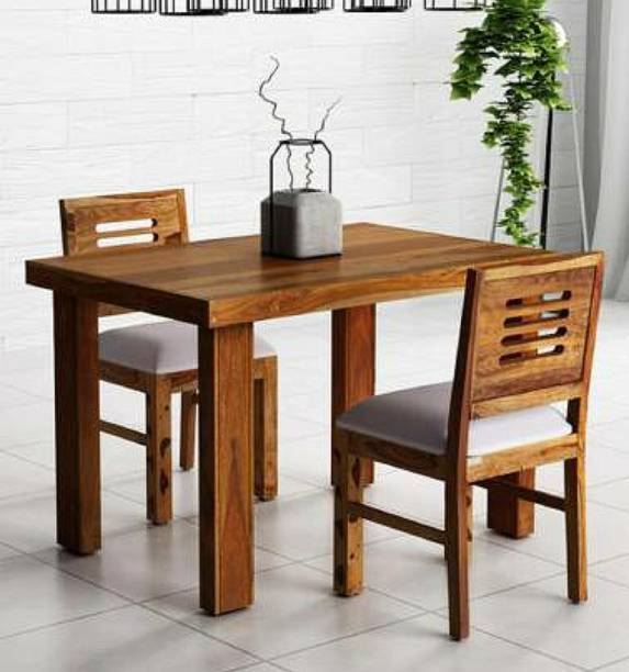 Shreya Decor Premium solid wood dining set 2 seater Solid Wood 2 Seater Dining Set
