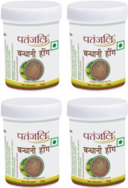पतंजलि Bandhini Hing 25gm - Pack of 4