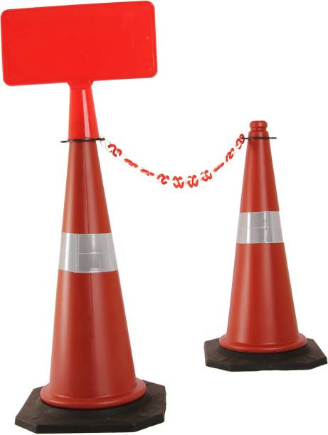 Ladwa Plain cones With Signplate - Pack of 2 Emergency Sign