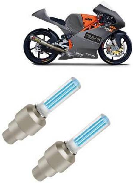 QZ DEVICE Plastic, Steel Tyre Valve Cap for Bike, Car