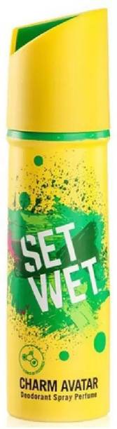 SET WET Charm Avatar Perfume Body Spray  -  For Men