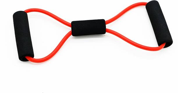 EMERET FIGURE 8 RESISTANCE BAND/ chest expander Resistance Tube Toning Band for Exercise Resistance Tube