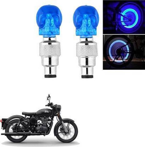 QZ DEVICE Plastic, Steel Tyre Valve Cap for Bike, Car