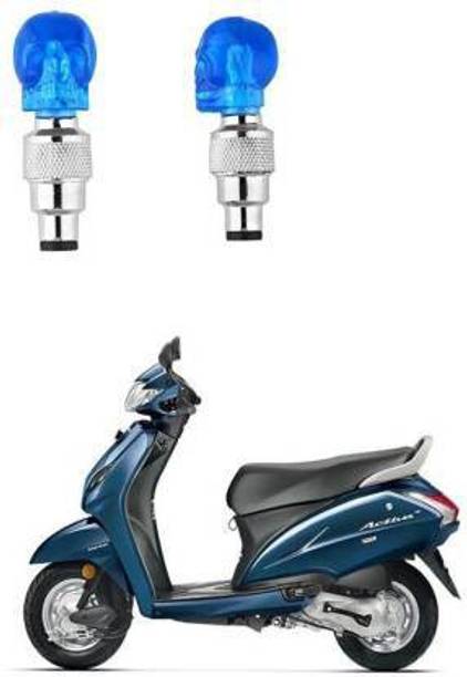 QZ DEVICE Plastic, Steel Tyre Valve Cap for Bike, Car