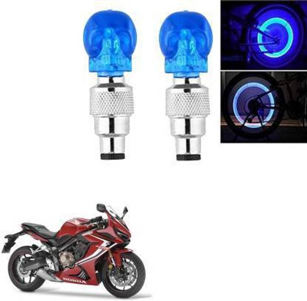 QZ DEVICE Plastic, Steel Tyre Valve Cap for Bike, Car