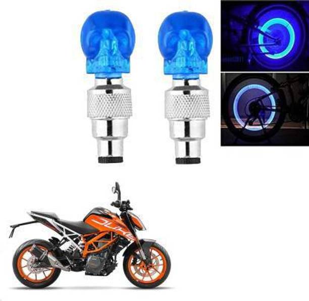 QZ DEVICE Plastic, Steel Tyre Valve Cap for Bike, Car