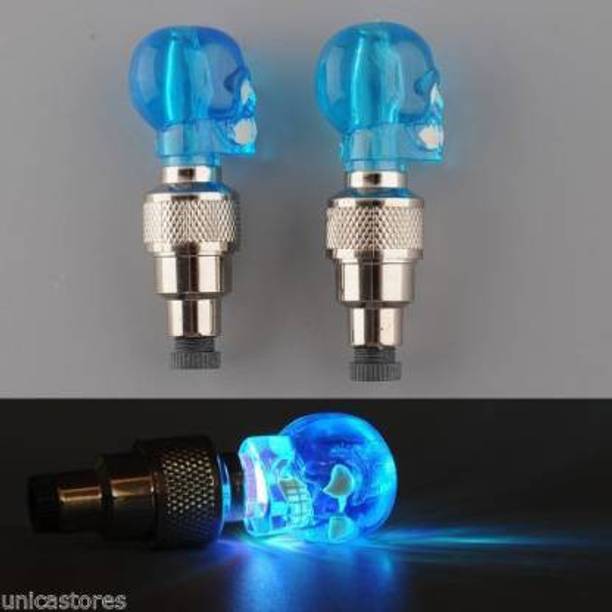 QZ DEVICE Plastic, Steel Tyre Valve Cap for Bike, Car
