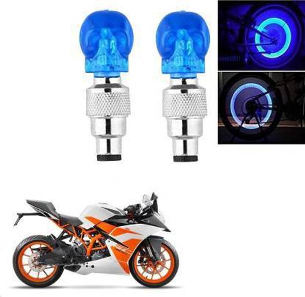 QZ DEVICE Plastic, Steel Tyre Valve Cap for Bike, Car