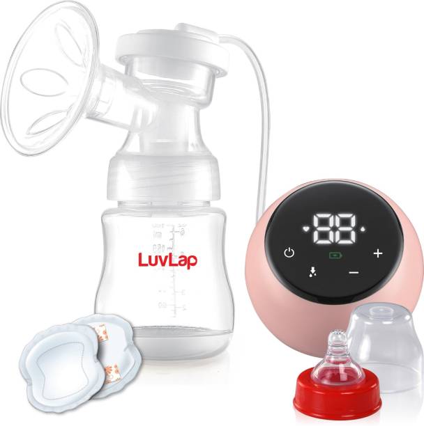LuvLap Adore Electric Breast Pump with 2 Phase Pumping, Rechargeable Battery,  - Electric
