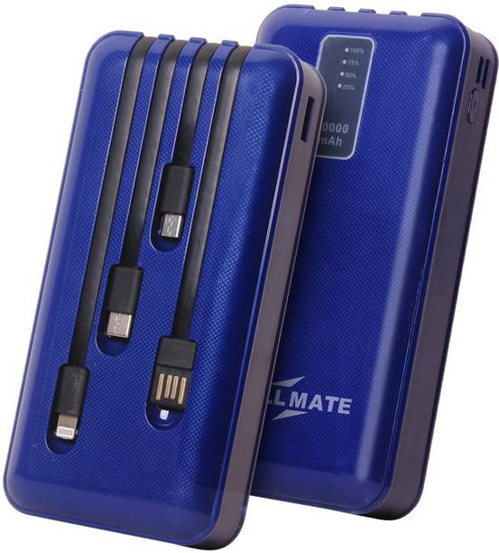 Callmate 20000 mAh 15 W Power Bank (Blue, Lithium Polymer, Fast C