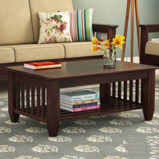 Credenza Solid Wood Coffee Table