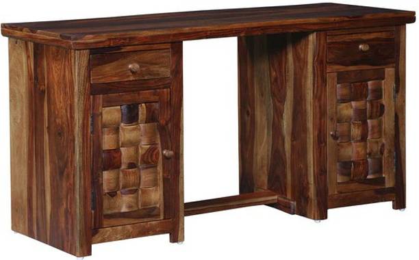 Satkar Wood Solid Wood Computer Desk