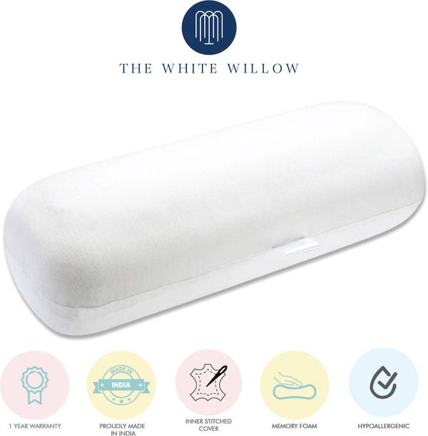 The White Willow X-Small Memory Foam Solid Bolster Pack of 1