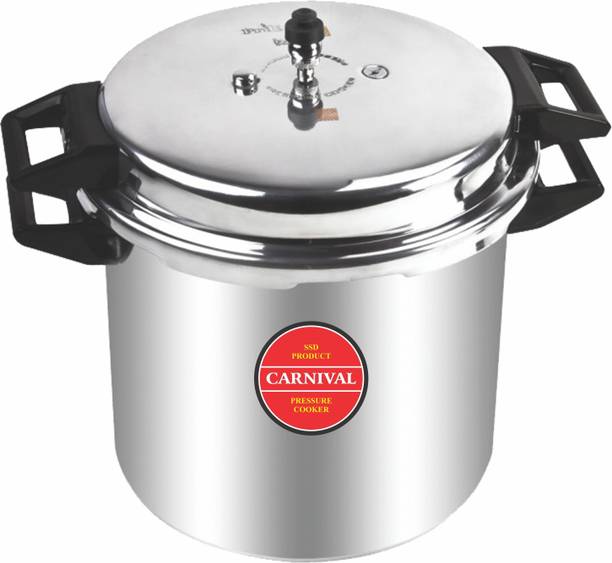 CARNIVAL ALUMINIUM PRESSURE COOKER 30 LTR (OUTER LID) PURE VIRGIN ALUMINIUM 30 L Outer Lid Pressure Cooker