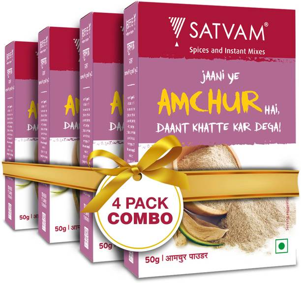 Satvam Dry Mango Powder (Pack of 4) | (4 * 50 Grams)
