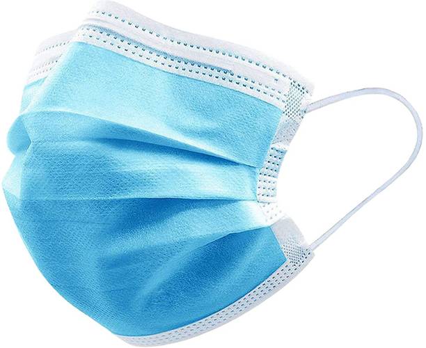 THE 9192 3 Ply Face Mask Surgical Mask With Melt Blown Fabric Layer