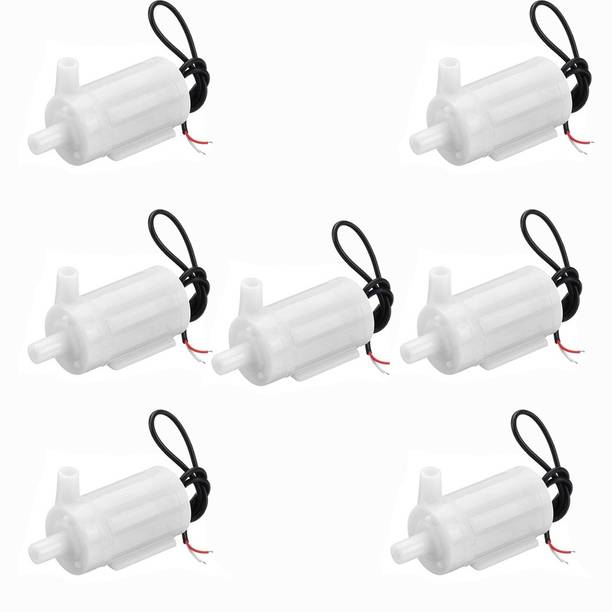 geeta enterprises (Pack of 7) Micro DC 3-6V Micro Submersible Mini Water Pump Submersible Water Pump