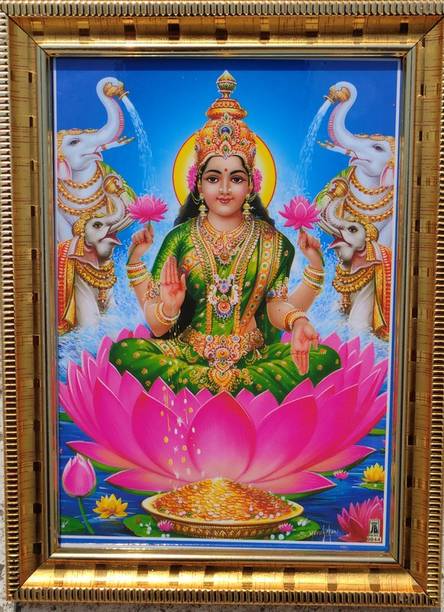 SAI BALAJI ACRALICS Lakshmi Religious Frame