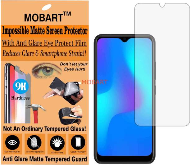 MOBART Tempered Glass Guard for PANASONIC ELUGA I8 (Matte Flexible Shatterproof)