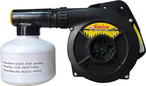 Elmico Heavy Duty air machine Guaranteed Motor Blower & Safety Goggles/Multi Sprayer Machine/hawa machine/Sprayer Machine for Home/Sprayer Bottle/100% copper armature/Continuously 60 min use(Made in India) Forward Curved Air Blower